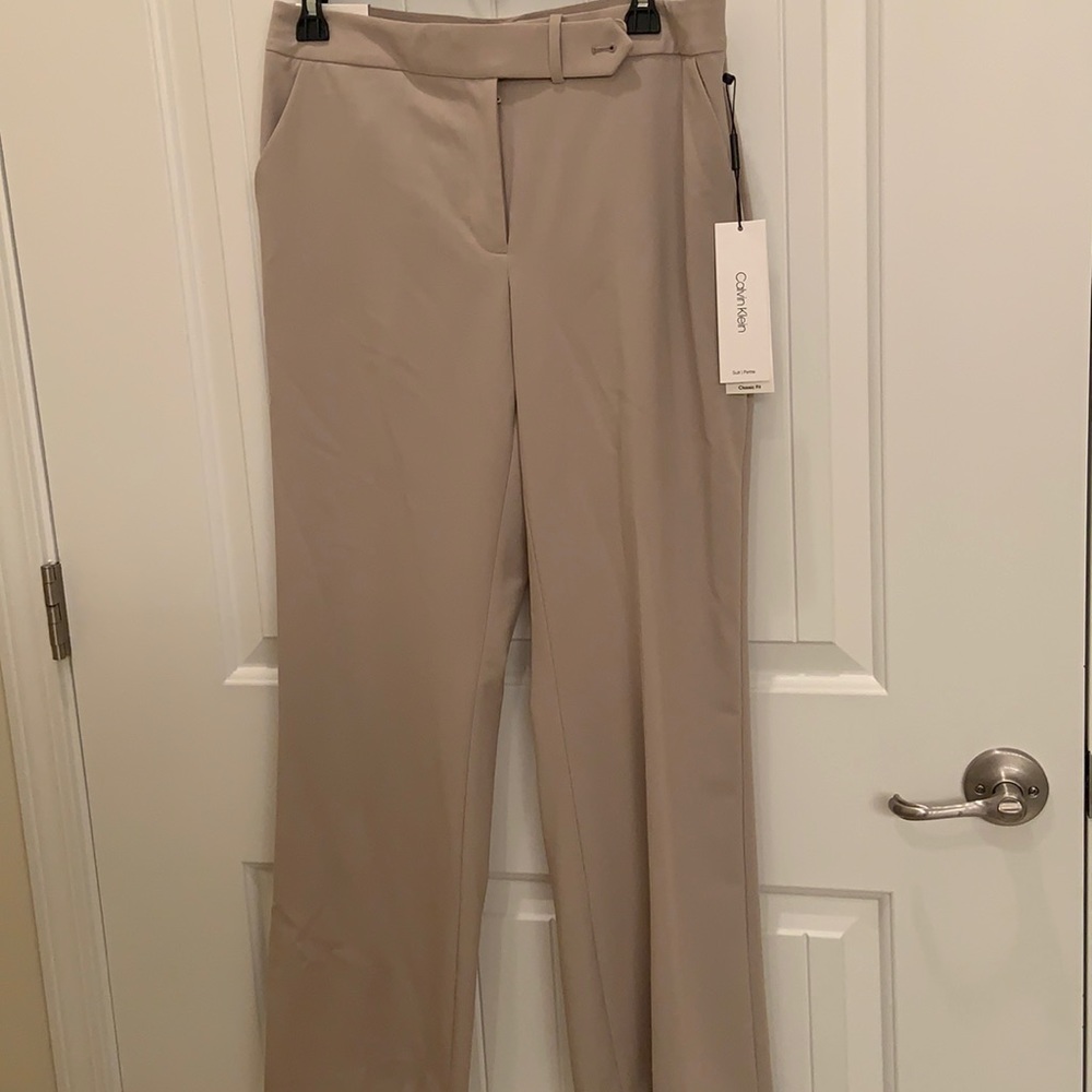 Ladies Calvin Klein pants. Never worn with tags.